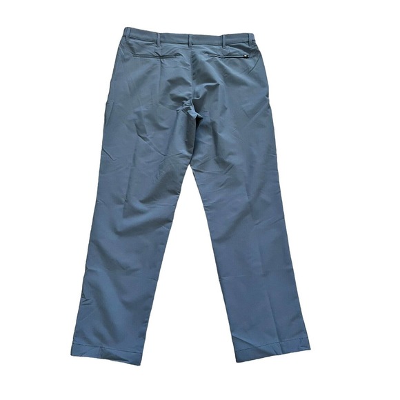 Banana Republic NEW Pants 36x29 China Blue Straight Lightweight Moisture Wicking - Picture 2 of 9